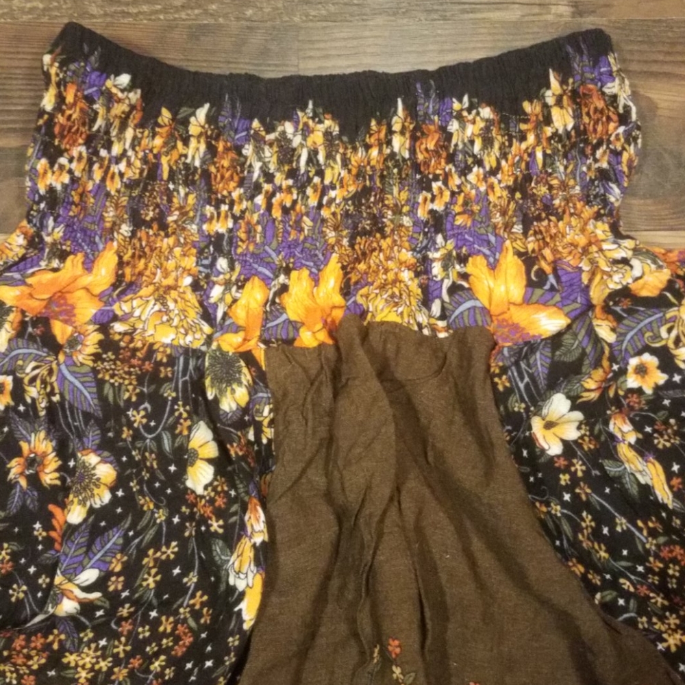 Smocked Harem Pants